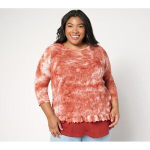 Farmers Defense Women's Top Sz S Fine Lace -Sleeve Tank Set Orange A682636